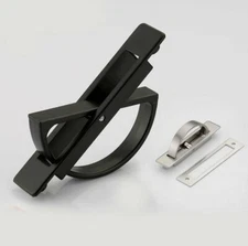 Handle Furniture Hardware Rotating Hidden Handle Recessed Concealed Sliding Door