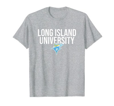 Campus Lab Long Island University Liu Blackbirds Stacked T-Shirt