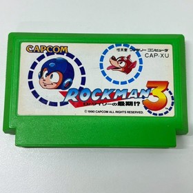 Mega Man 3 Rockman 3 Famicom Cartridge Japanese Version from Japan