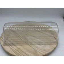 Whirlpool Refrigerator Door Compartment Replacement W10385897 Clear Plastic Part