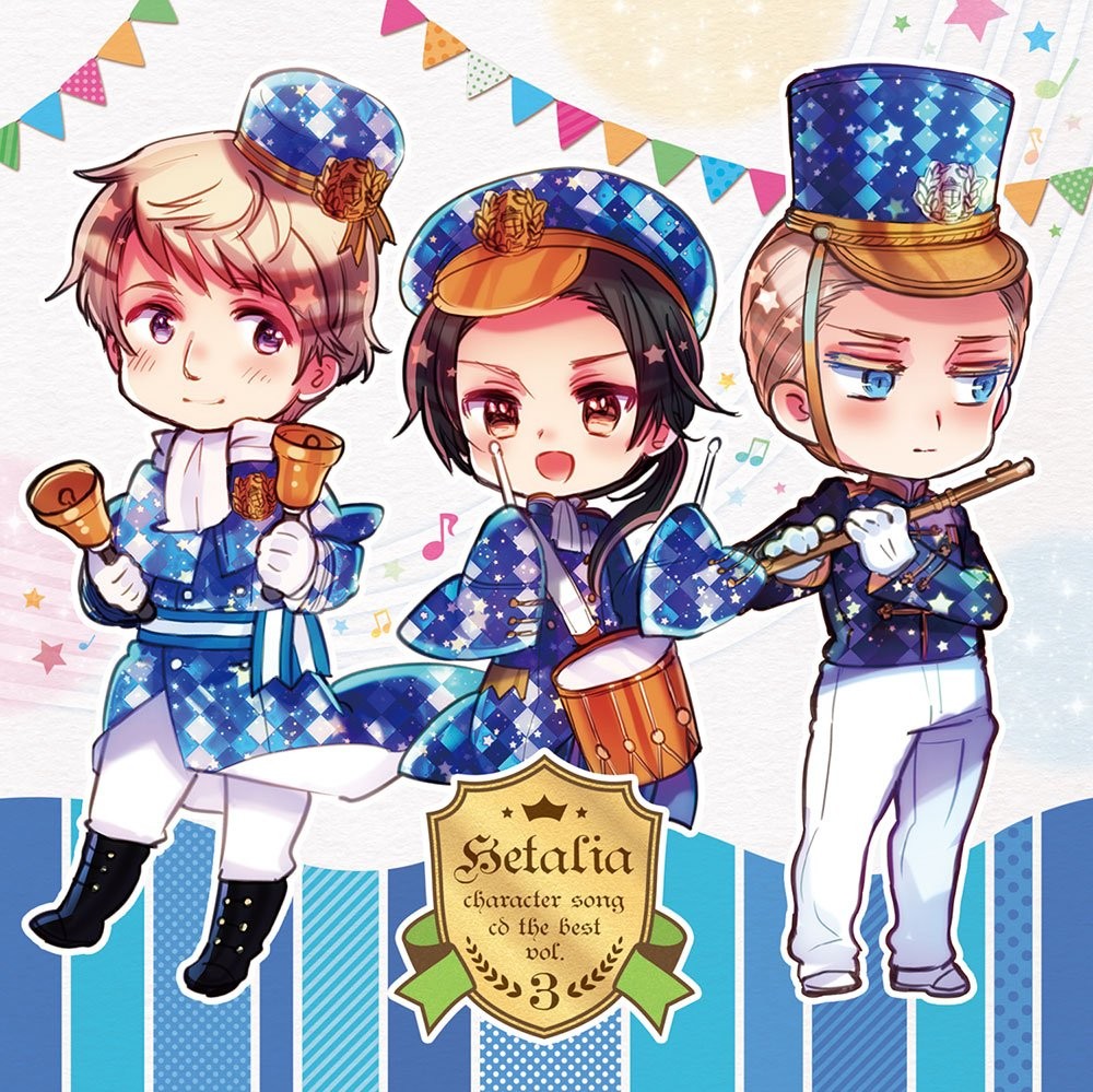 Hetalia Character Song CD The BEST Vol.3  From Japan CD 16tracks Music