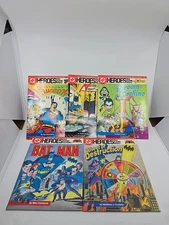 DC Heroes Role Playing Game RPG Lot Batman Superman Joker 1985 by Mayfair Games