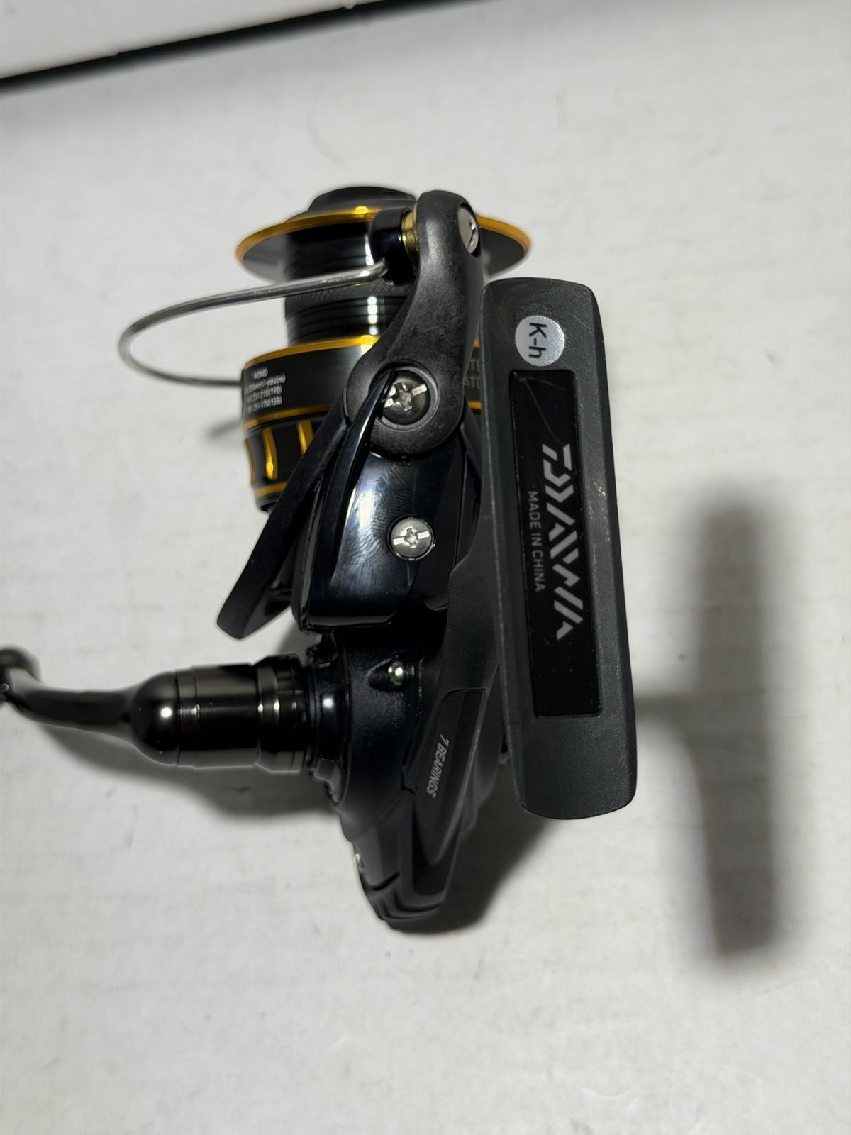 Daiwa BG 2500 7 Ball Bearing Spinning Fishing Reel for Freshwater/Saltwater