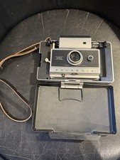 Vintage Polaroid Automatic 250 Land Camera/Zeiss Range Finder/Case Untested