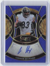 2025 Panini Select Blue and Gold Connor Heyward #SP-CHD Steelers /149 Auto