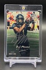 DJ D.J. MOORE - 2018 Luminance DRAFT DAY SILVER INK ROOKIE AUTO / AUTOGRAPH