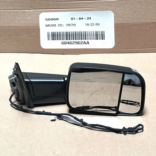 NEW OEM 2019-2024 Ram 1500 Mopar Outside Rear-View Mirror, Right - 68462962AA