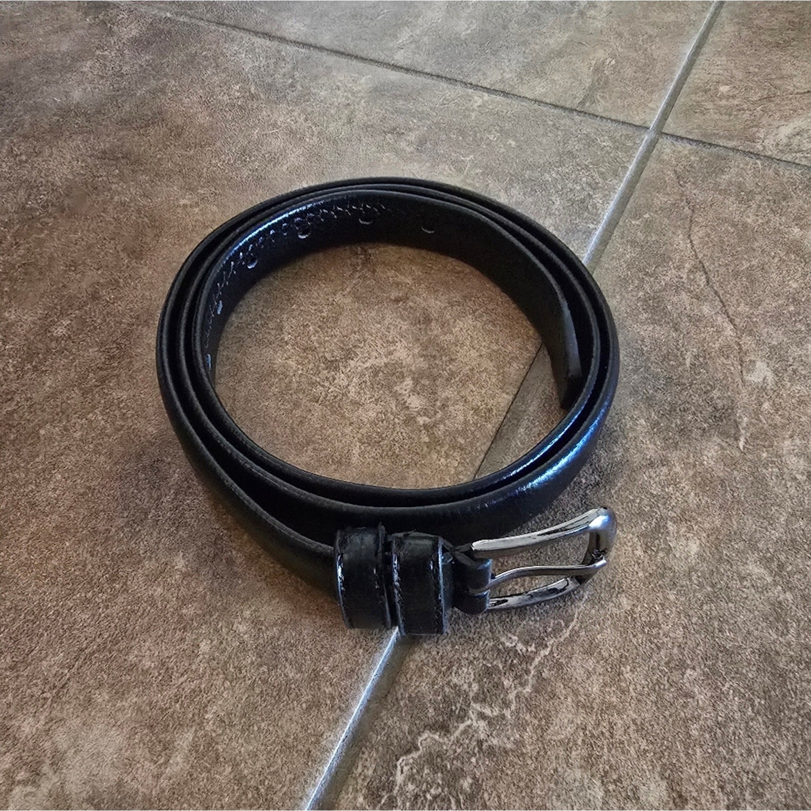 Black Basic Thin 49 Model Belt - image 2