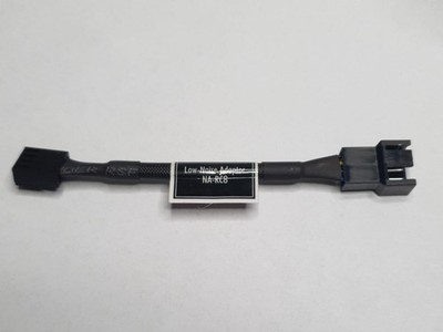 Noctua NA-SRC8, NA-RC8, 4-pin Adapter Lüfterkabel schwarz Low-Noise Adapter  
