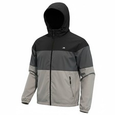 New Balance Colorblock Hooded Windbreaker Jacket Size S