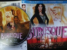 Burlesque Blu Ray (DISC ONLY) + Artwork
