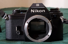 Nikon EM SLR 35mm Film Camera Black from JAPAN K385-VINTAGE-Body Only No Lens