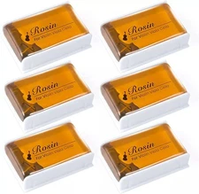 Rosin Violin Rosin 6 Pack Cello Viola Rosin for Violin Bow Light Low Dust Re
