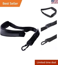Sax Neck Strap - Adjustable Leather Padding for Alto Tenor Baritone