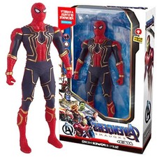 17cm Marvel Spiderman Model Anime Action Figures Spider-man,Captain,IronMan