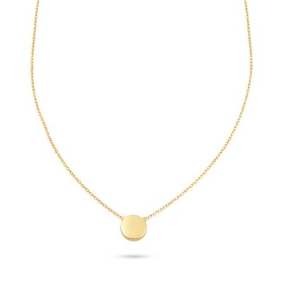 Citerna Halskette 9 kt Gelbgold 18 Zoll Kreis