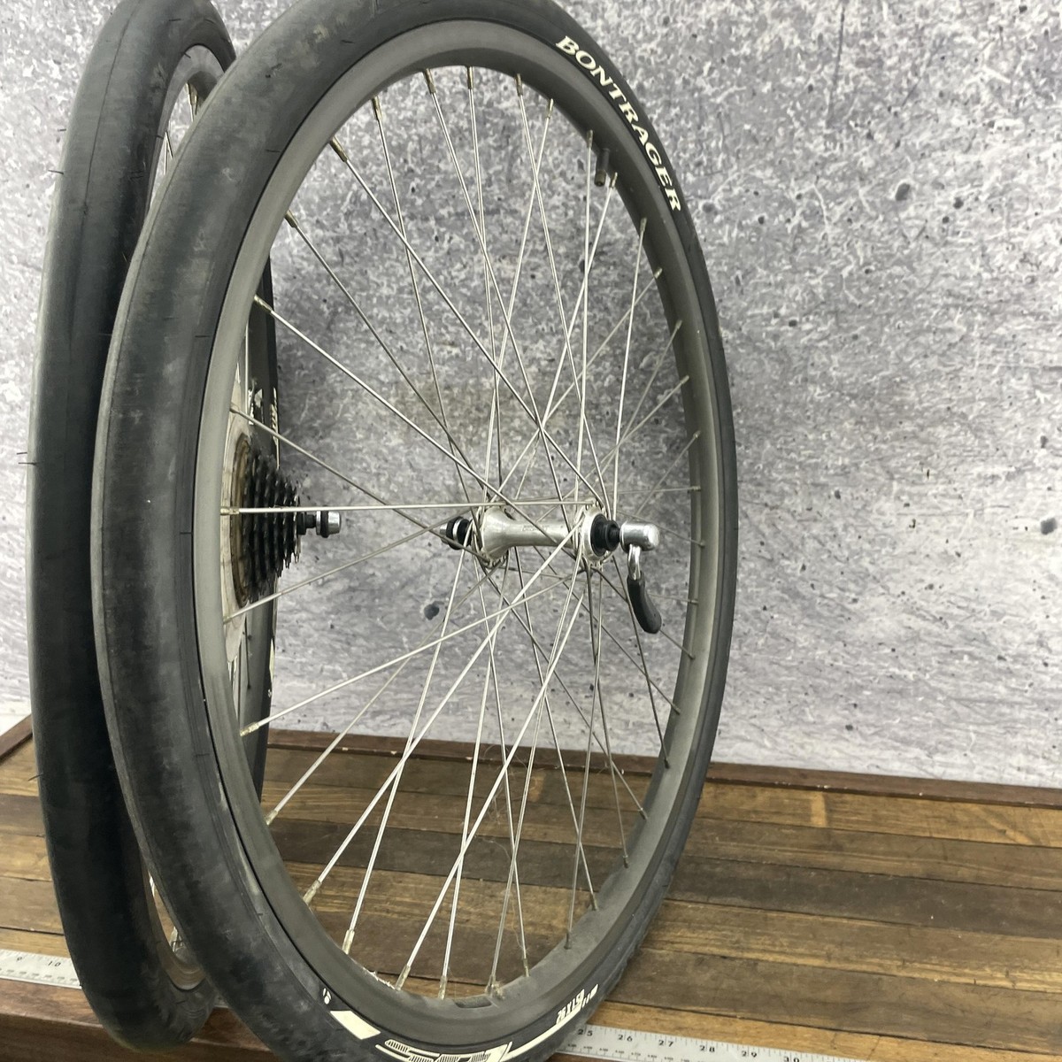 Vintage Shimano Deore XT 26in Wheelset M730 UNIGLIDE 6s