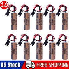 💖 10-Pcs FUJI CR8.LHC 3V Battery FDK CR8-LHC For Fanuc battery A98L-0031-0012