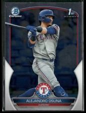 2023 Bowman #BCP-131 Alejandro Osuna Chrome Prospects