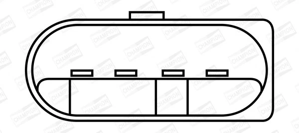 BAE907AE/245 CHAMPION Ignition Coil for AUDI,SEAT,SKODA,VW - Image 2 of 2