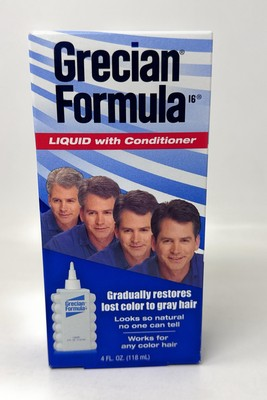 #ad #ad Grecian Formula 16 Liquid Conditioner Restores Lost Color To Gray Hair 4 oz $99.99