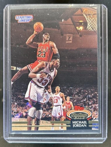 1993-94 Topps Starting Lineup Cards Michael Jordan #29SL Bulls