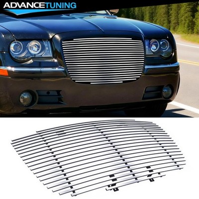For 2004-2007 Chrysler 300/300C Chrome Billet Front Upper Grille Stainless Steel