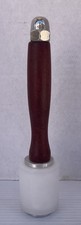 Nylon Head Leather Carving Hammer Mallet for Leatherwork Leather Cowhide Sew Clu