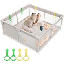 59x59x27" Baby Playpen, Big Play Pen for Babies,Kids Safe Play Center for Babies
