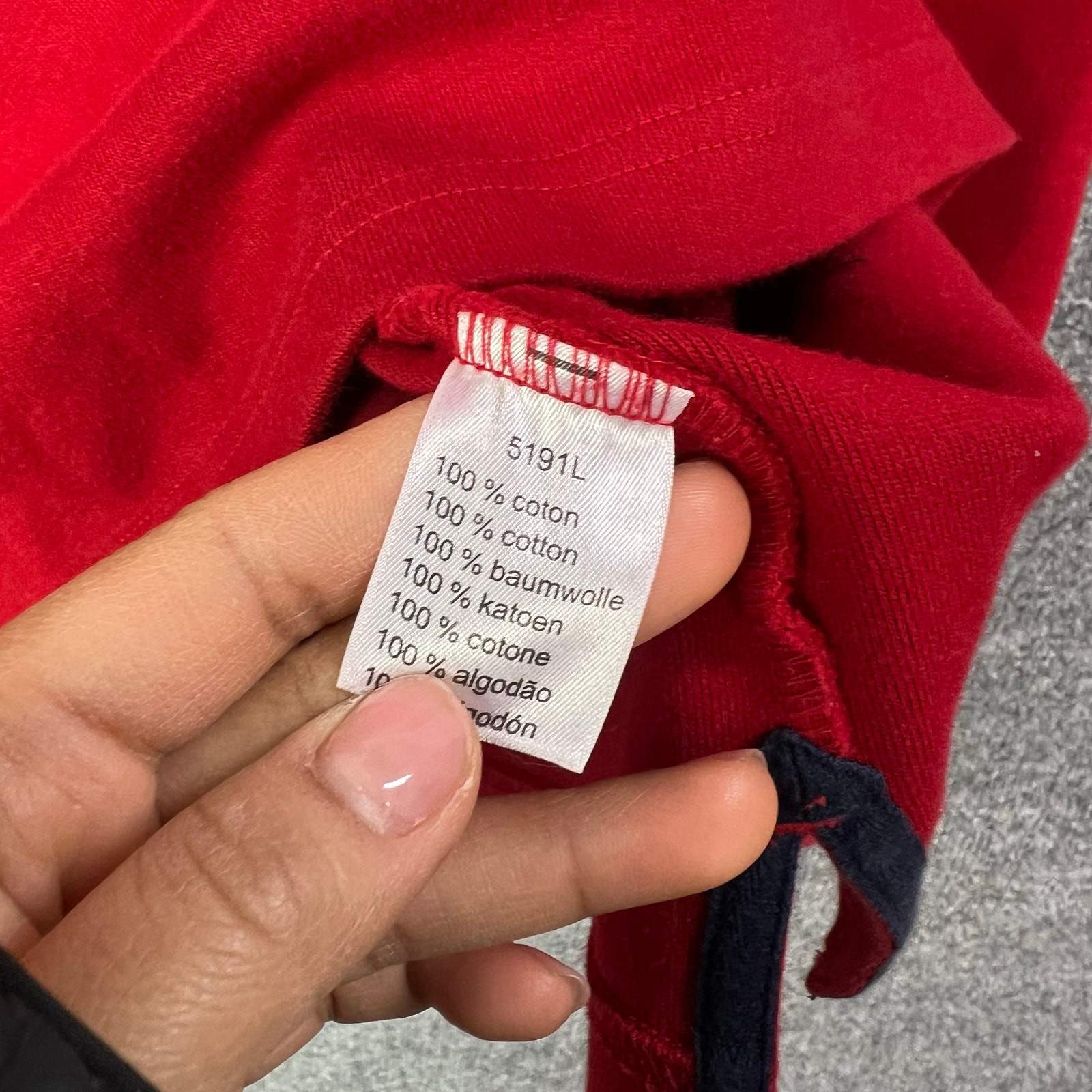 Lacoste 1/4 Zip High Neck Collard  Long Sleeve Pullover sweatshirt Shirt Mens 6 thumbnail 8