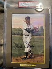 Steele Galleries Great Moments Monte Irvin 1988 automático/5000. Certificado PSA/DNA