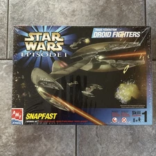 AMT ERTL Star Wars Episode 1 Trade Federation Droid Fighters Snapfast Kit #30118
