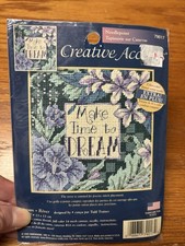 Vintage Creative Accents by Dimensions "DREAM" Needlepoint Kit 79017 SEALED 2005
