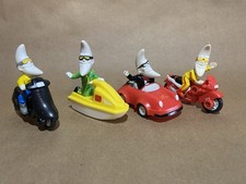 Vtg 1988 McDonald s Mac Tonight Happy Meal 4pc Toy Lot Mack The Knife Moon Man