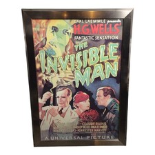 The Invisible Man - Framed Classic Horror Movie Poster