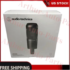 New Audio-Technica AT2035 Cardioid Condenser Microphone black free ship