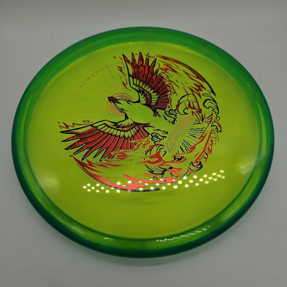 Axiom Discs Prism Proton Envy Eagle McMahon Rebirth Green/Blue Rim  174g - Image 2 of 3