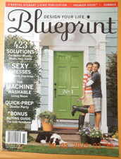 BLUEPRINT Martha stewart PREMIER ISSUE 423 solutions DINNER PARTY sofa handbook