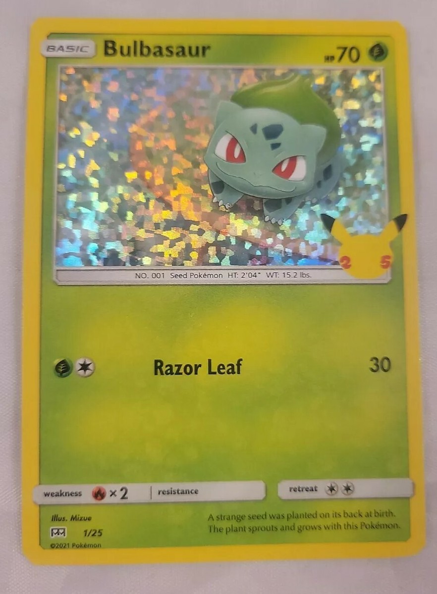 bulbasaur pokemon card holographic Bulbasaur, I Choose You! (Holographic) main image 0