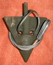 Military Tent Shelter Stake Guy Wire Rope Ground Anchor 4030-00-972-2670 MIL-...