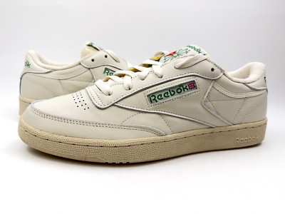 Reebok Club C 85 Vintage Herren Sportschuhe UK Größe 10