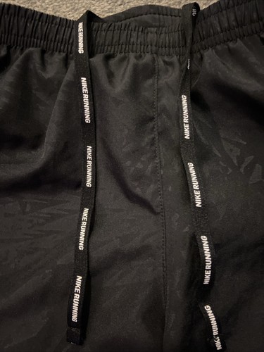 GIRLS DRI-FIT BLACK RUNNING SHORTS MEDIUM - Picture 2 of 6