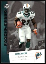 2006 Upper Deck Rookie Debut Ronnie Brown #52 Miami Dolphins