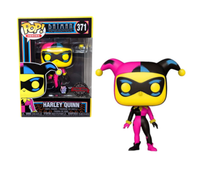 Funko Pop! Heroes - Batman # 371 Harley Quinn Black Light Glow Special ✔ Neu⚡️