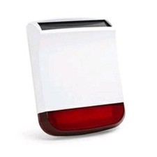Chuango Sirena wireless con lampeggiante 110dB per antifurto con ricarica solare