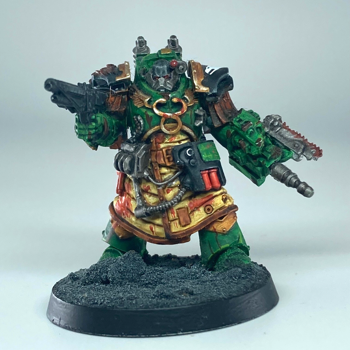 Legion Primus Medicae - Salamanders - Painted - Warhammer Horus