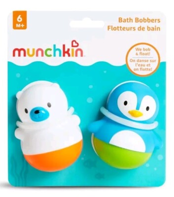 Munchkin Bath Bobbers Mold Free Baby Toddler Bath Toy 6+ Months 