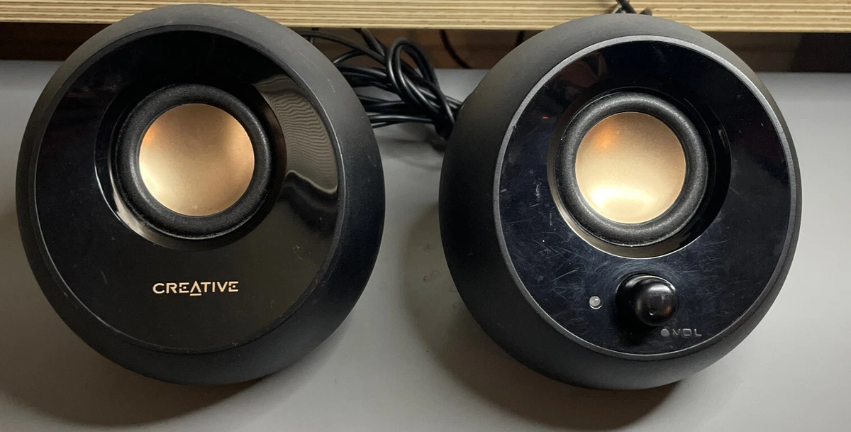 CREATIVE PEBBLE MODERN 2.0 USB DESKTOP SPEAKERS MF1680