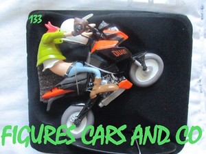 Figurine Joe Bar Team en résine Paul Posichon KTM 690 Duke Jb 24 - Collection