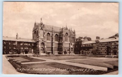 Keble College Chapel OXFORD UK Postcard